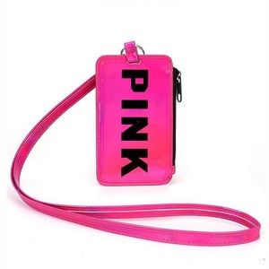 💕PRICE FIRM NWT VS PINK LANYARD WITH POCKETS 💕